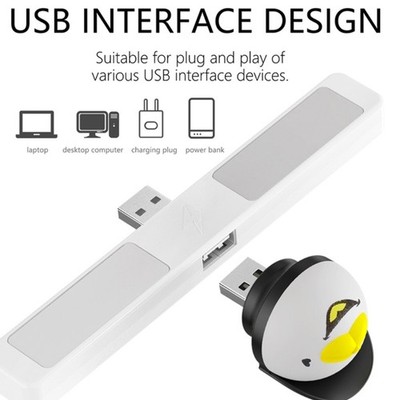 Dimmable USB LED Lamp 5V Input USB Night Light for Adapters Computers