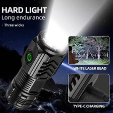 Three-Eyed Monster Mini Flashlight Flash Super Power Waterproof Outdoor Hiking