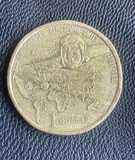 1997 $1 Sir Charles Kingsford S Mint mark Australian One Dollar Coin