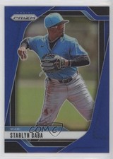 2025 Panini Prizm Blue Prizm 58/199 Starlyn Caba #19 1qy4