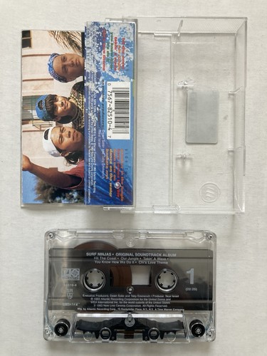 SURF NINJAS ORIGINAL SOUNDTRACK ALBUM CASSETTE TAPE MOVIE 1993 VTG TONE LOC RARE - Picture 9 of 12