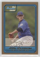 2006 Bowman Draft Picks Gold John Holdzkom #DP21 y0i