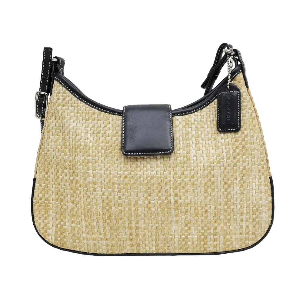 Coach Black Women's Straw Exterior Bags & Handbags for sale | eBay
