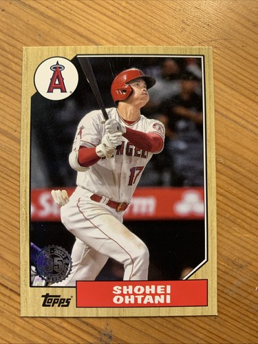 2022 Topps Series 1 - 1987 Topps Baseball 35th Anniversary Shohei Ohtani #T87-1