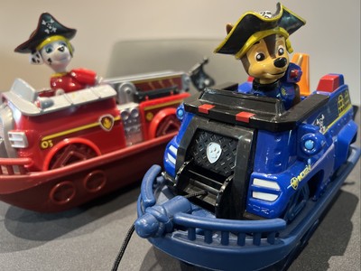 Paw Patrol Piraten -Pirate Pups Chase & Marshall Figuren und Fahrzeuge