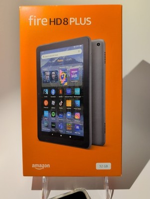 Amazon Fire HD 8 Plus 12th Gen. 32GB , Wi-Fi, 8'' - Gray Bundled Case
