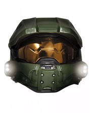 Casco originale Halo 3 Masterchief Deluxe con luce per cosplay e carnevale