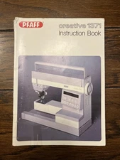 PFAFF CREATIVE 1371 INSTRUCTION BOOK  Original Sewing Machine User's Guide