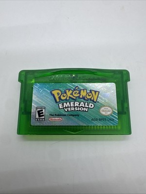 Pokemon Emerald  Nintendo Game Boy Advance GBA Authentic DRY BATTERY