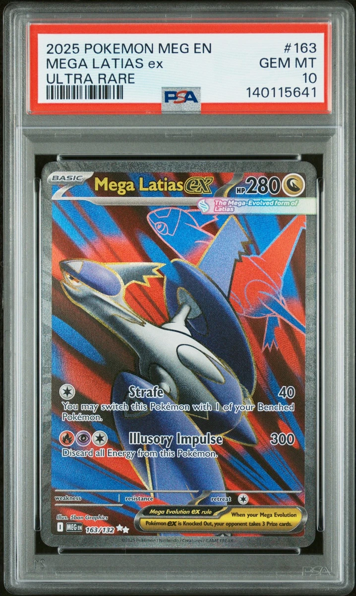 Latias Pokémon TCG Professional Sports Authenticator (PSA
