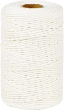 PerkHomy Cotton Butchers Twine String 500 Feet 2mm 500 Feet, Natural White