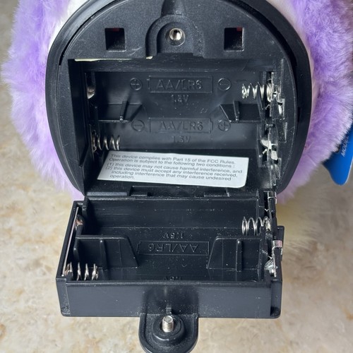 1998 Furby Special Limited Edition Tiger Electronics 70-884 Purple/White PARTS - Picture 12 of 14