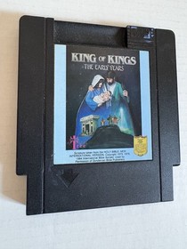 KING OF KINGS THE EARLY YEARS NES CART NINTENDO 100% AUTHENTIC TESTED WORKING