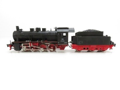 FLEISCHMANN 1351 BR 55 2875 DB Black Red Frame, Flat Roof, DB Logo
