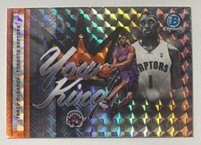 Tracy McGrady 2025-26 Bowman #YK-24 Young Kings Geometric Refractor Raptors KG