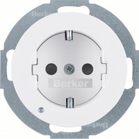 Berker Schuko-Steckdose Pows/Gl 41092089 Steckdosen Schuko-Steckdose