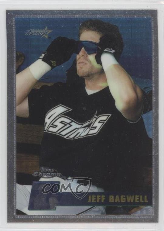 1996 Topps Chrome Jeff Bagwell #153 HOF 07cz