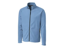 Clique by Cutter & Buck Blue Summit Performance Fleece Full Zip Jacket SZ: 4XL