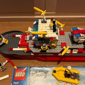 LEGO 7207 City Fire Boat Retired 2010