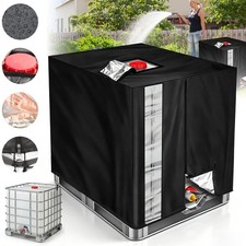 1000L IBC Container Abdeckung UV-Schutz Folienhaube H&uuml;lle Haube Regenwassertank