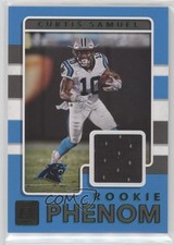 2017 Panini Donruss Rookie Phenom Jerseys Green Curtis Samuel #12 0q1p