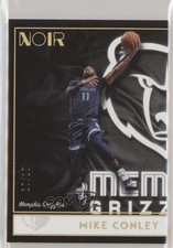 2018-19 Panini Noir Icon Edition Holo Gold 10/10 Mike Conley #122 y8a