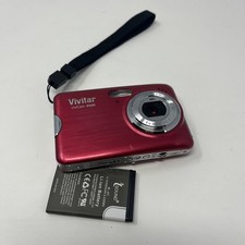 Vivitar ViviCam X029 10.1MP Digital Camera - Strawberry Red