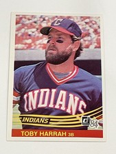 1984 Donruss Baseball #251 - Toby Harrah - Cleveland Indians