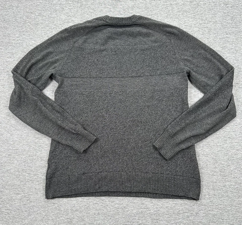 Suéter Smartwool Para Hombres XL Gris Ripple Ridge Crew Mezcla de Lana Merino Manga Larga Foto 3 de 4