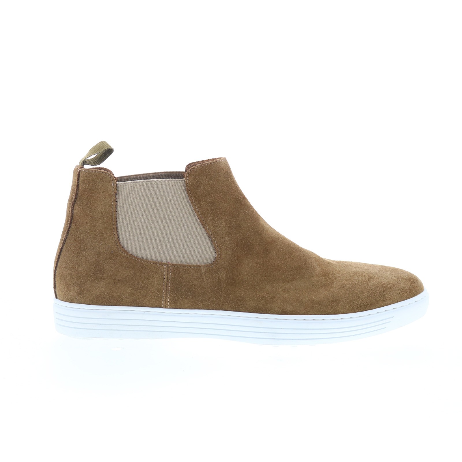 Pastori by Di Bianco Julianus Mens Brown Suede Slip On Chelsea Boots 8