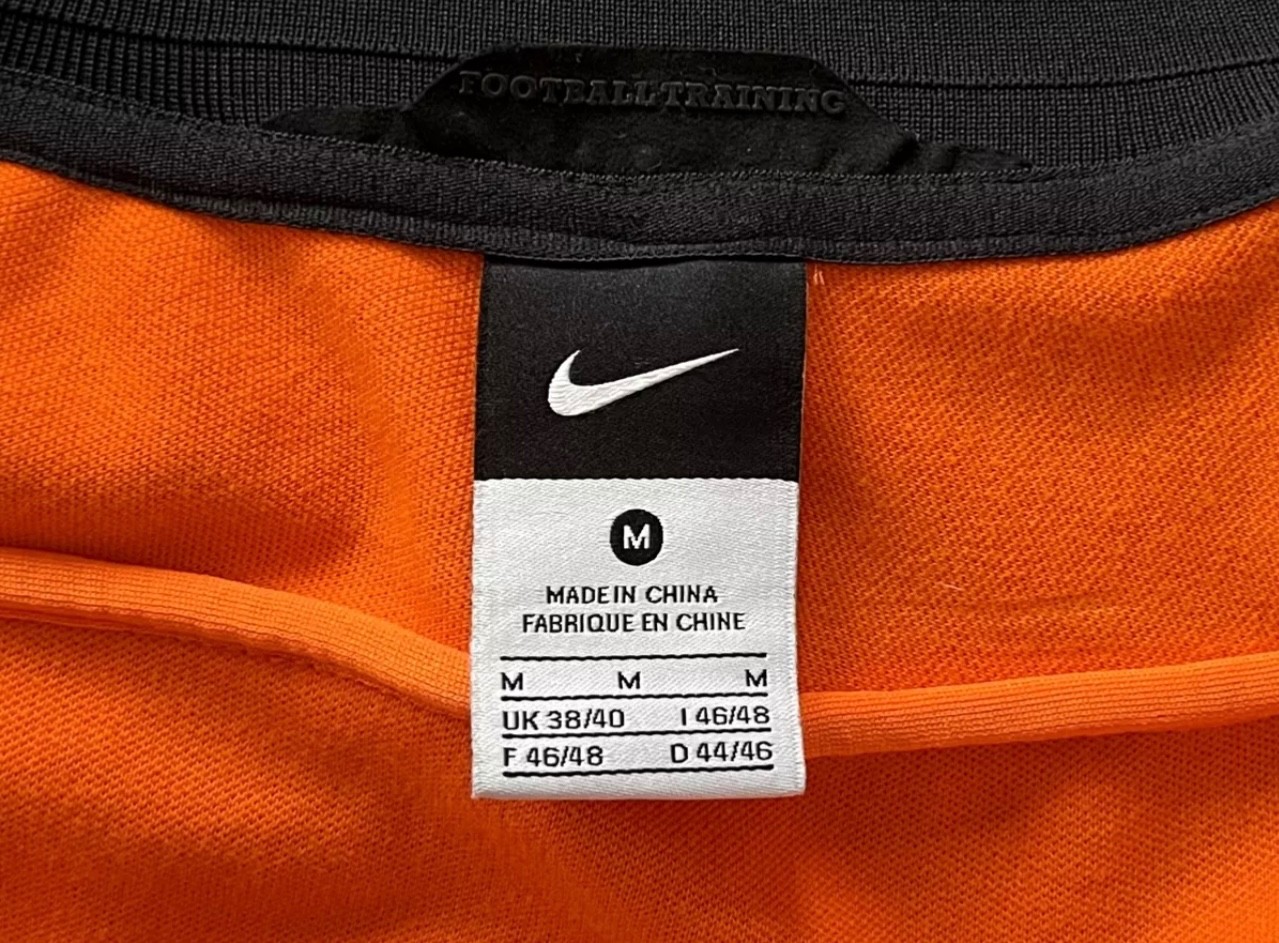 SACAI X NIKE Giacca uomo Nike calcio pista Olanda 2010 2011 taglia M