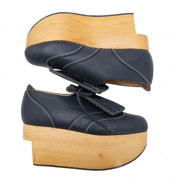 Vivienne Westwood ROCKING HORSE GOLF Leather Tassel Shoes Size 3 (US About 5)... - Image 3 of 4