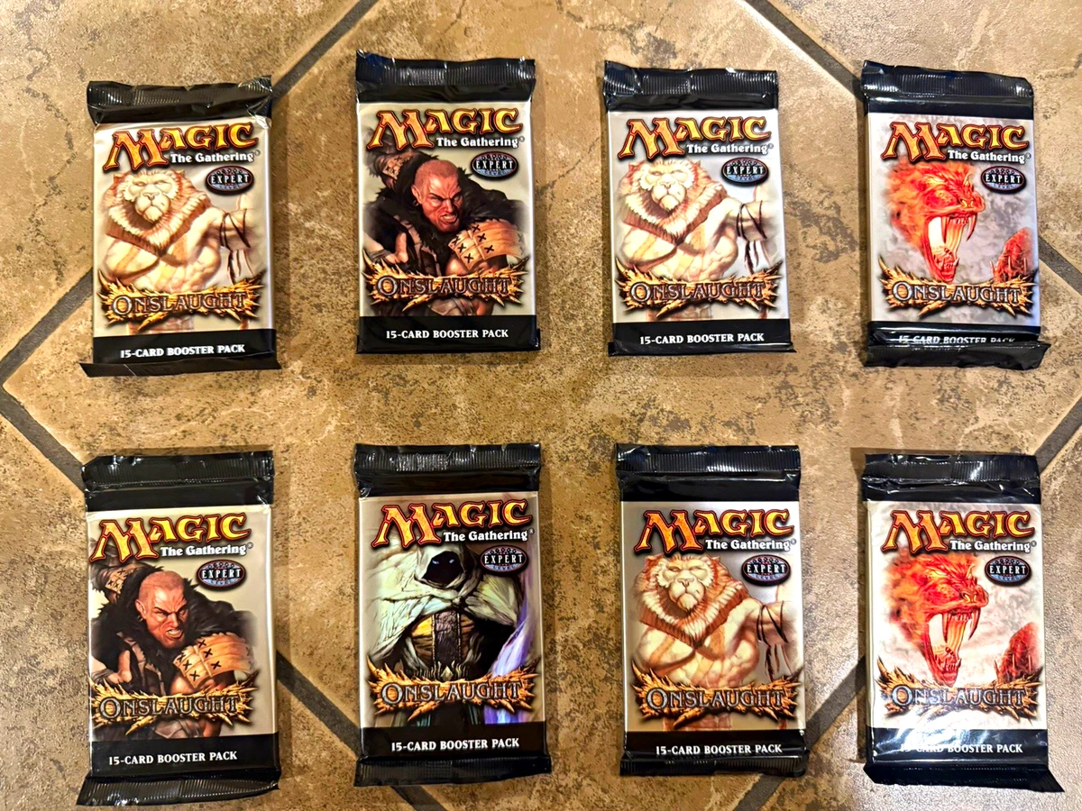 Magic: The Gathering Onslaught Sealed Collectible Card Game Packs