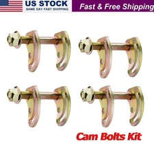 4Pcs Cam Bolts Kit KR0026 Camber Kit For Chevy Silverado 1500 GMC Sierra 1500 US