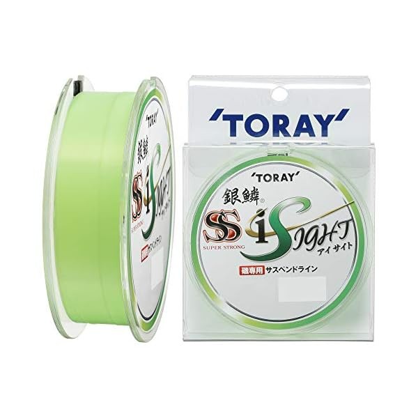 TORAY Nylon Line Silver Scale Super Strong Eyesite 150m Light Green Official