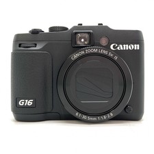 Canon PowerShot G16 Black Digital Camera Tested Working Japan