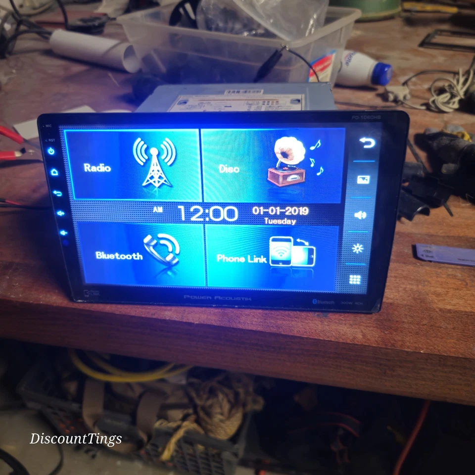 Power Acoustik PD1060HB 10.6 Inch Car Stereo - Image 3 of 4