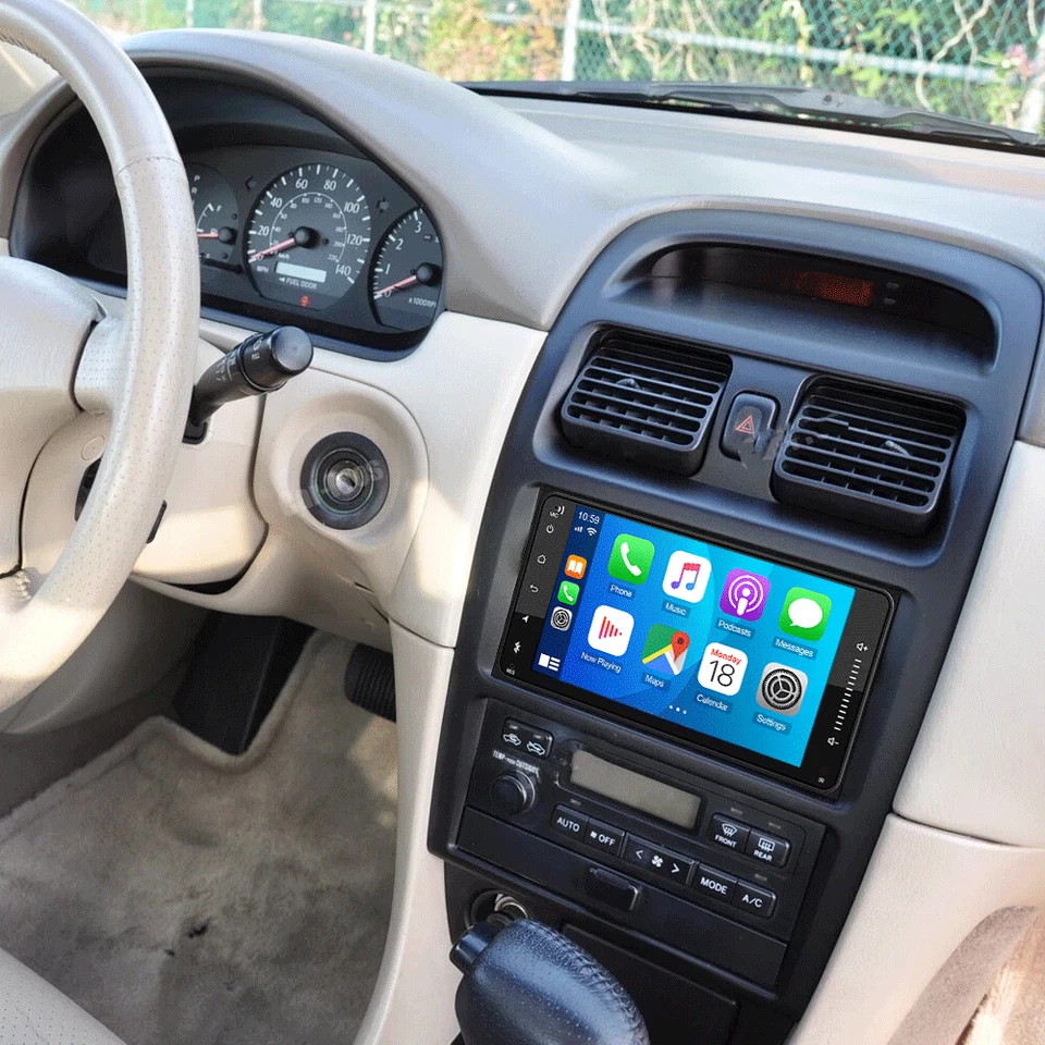 For Toyota Solara 1999-2003 Android 15 Carplay Car Stereo Radio GPS Nav WIFI BT Foto 4 de 4