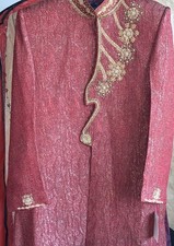 Wedding party Sherwani men groom dress hand embroidered Medium SizeRP  550