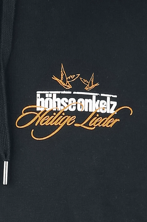 Böhse Onkelz Kapuzenpullover Herren Gehasst, Verdammt, Vergöttert schwarz - Bild 3 von 4