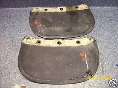 KAWASAKI PRAIRIE 400 4x4   Mud Flaps  #43B74