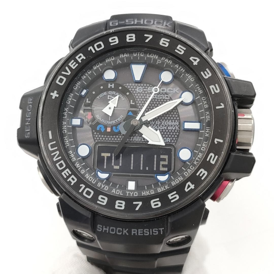 CASIO G-SHOCK GWN-1000B-1AJF GULFMASTER Black Men's Watch