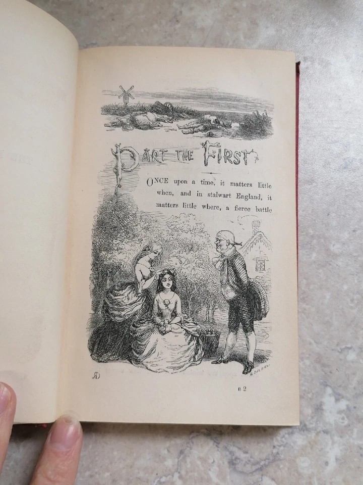 1846 CHARLES DICKENS - CHRISTMAS BOOK - THE BATTLE OF LIFE A LOVE STORY *1ST ED - Image 4 of 4