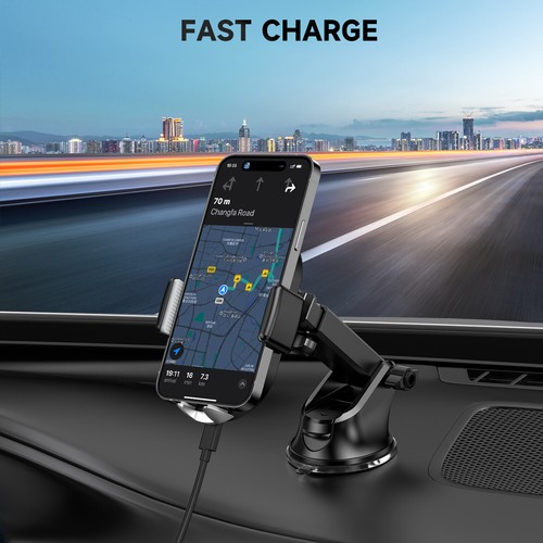 Soporte de montaje de gancho universal para automóvil para soporte de clip de teléfono celular móvil - Imagen 4 de 11