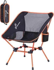 Sportneer Camping Chairs, Lightweight Outdoor Chairs  1, Orange