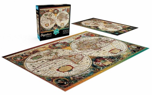 Buffalo Games - Signature Collection - Antique Map - 1000 Piece Jigsaw Puzzle - Picture 2 of 3