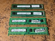 Samsung 16GB 4x4GB 2Rx8 PC3 12800U DDR3 Desktop ram