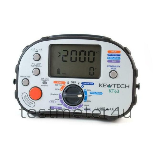Kewtech KT63 5in1 Multifunction Tester for sale online eBay