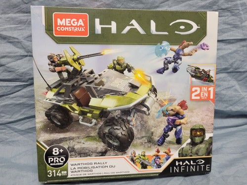 Mega Construx Halo Infinite Vehicle 3 - Warthog Rally Kit - 2 in 1 NIB