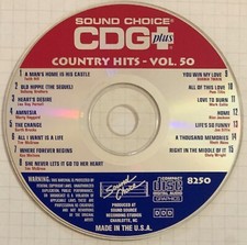 SOUND CHOICE SPOTLIGHT - COUNTRY HITS - VOL 50 - SC8250 - PAM TILLIS 